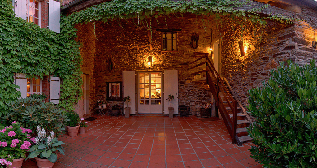 Terrasse couverte